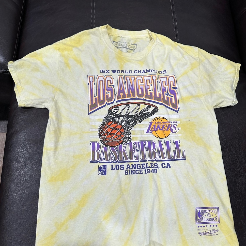 Mitchell and Ness Authentic 20x Nba Champs T shirt